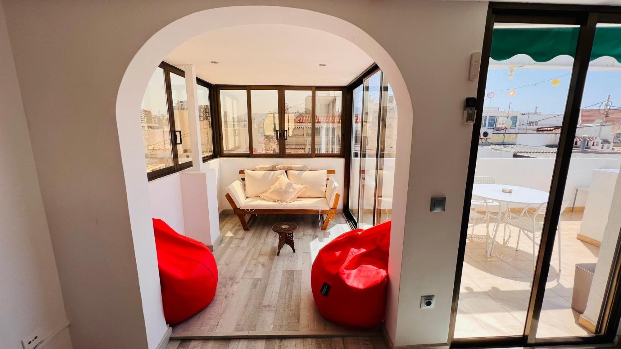Atico Con Vistas En El Casco Antiguo De Benidorm公寓 外观 照片