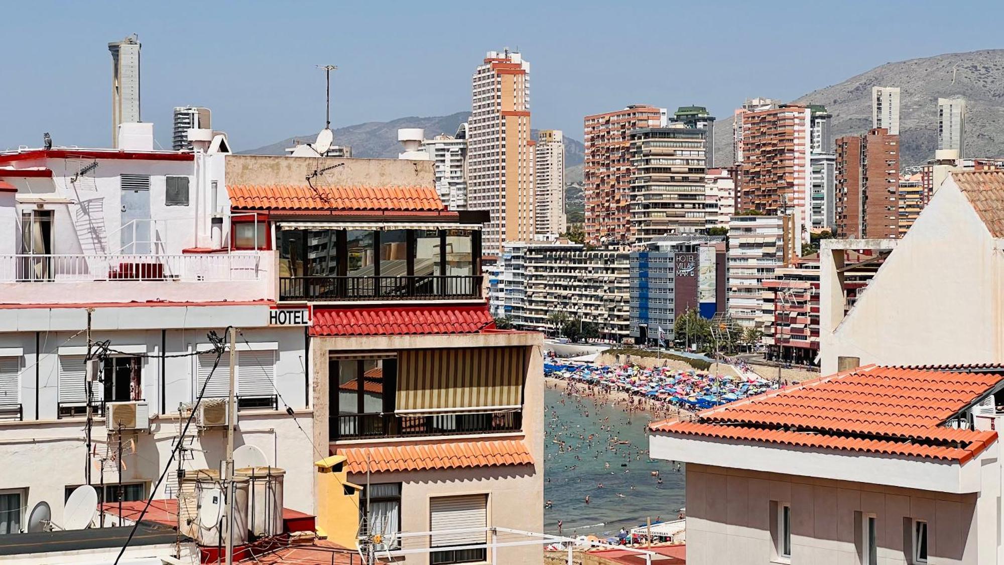 Atico Con Vistas En El Casco Antiguo De Benidorm公寓 外观 照片