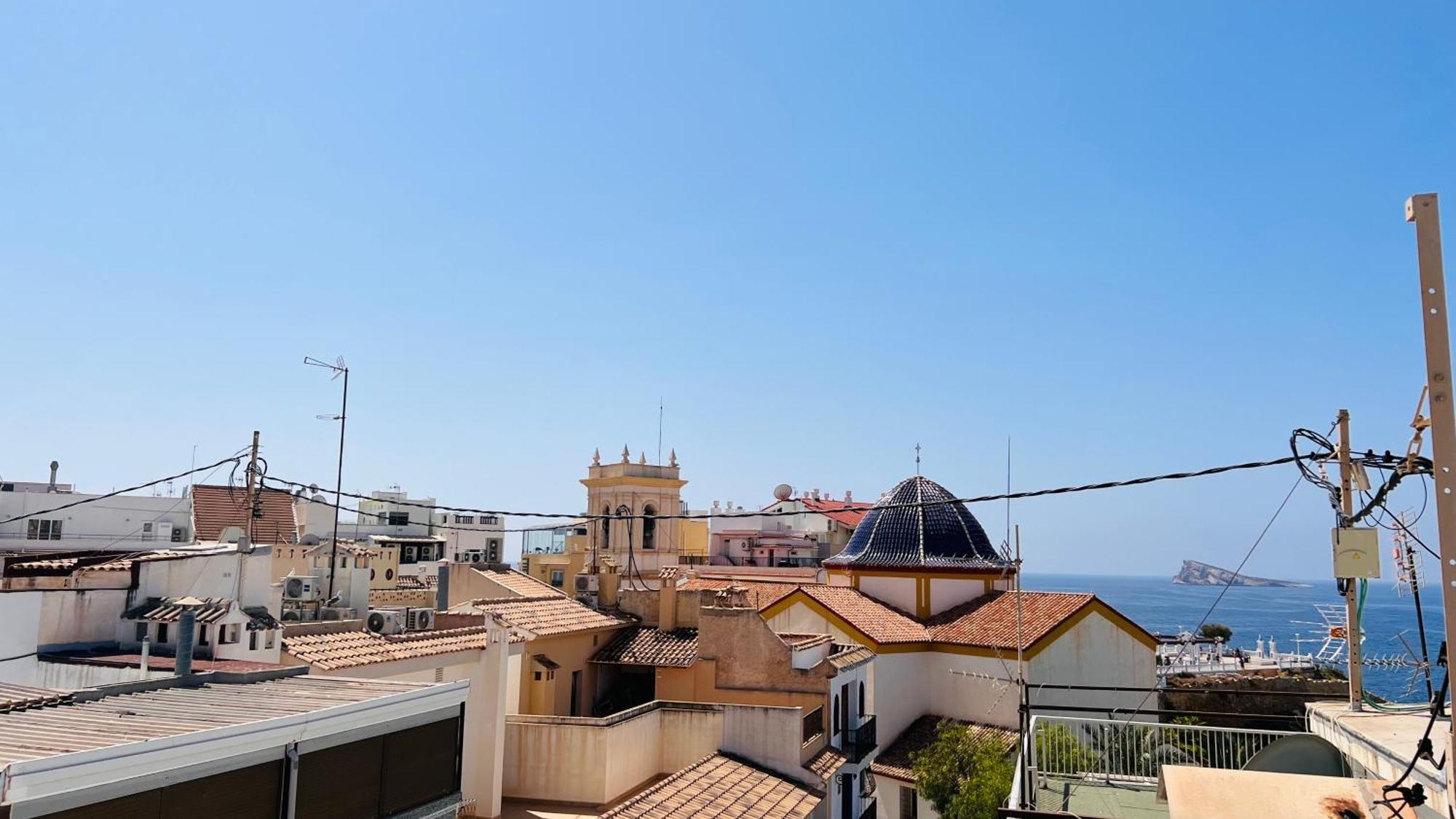 Atico Con Vistas En El Casco Antiguo De Benidorm公寓 外观 照片
