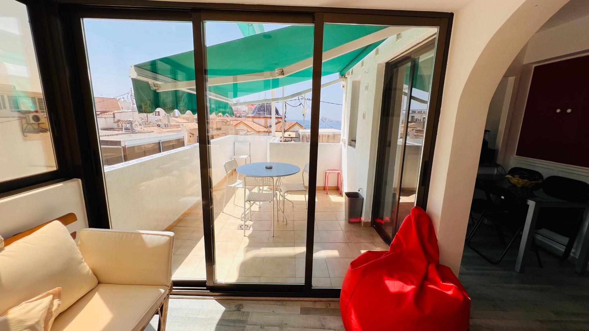 Atico Con Vistas En El Casco Antiguo De Benidorm公寓 外观 照片